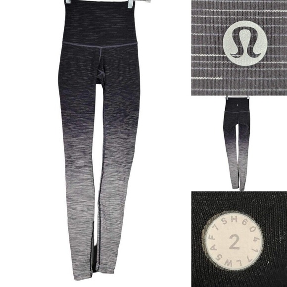Lululemon Wunder Under Hi-Rise Tight Ombre Melange 32” Ombre Space Dye Size 2 - Picture 1 of 8